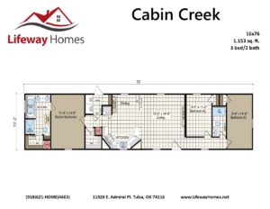 Cabin Creek Floorplan
