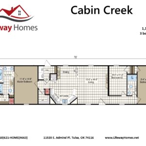 Cabin Creek Floorplan