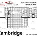 Cambridge Floorplan @ Lifeway Homes