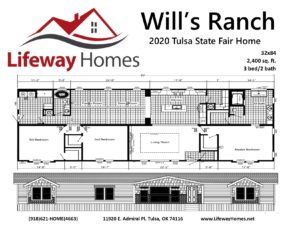 Will's Ranch Floorplan
