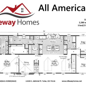 All American Floorplan