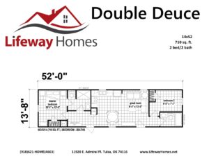 Double Deuce 2 Bedroom 2 Bath #603