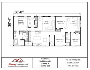 Buckhorn Mesa Floorplan